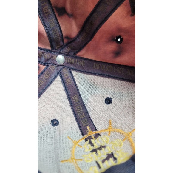 Old Guys Rule Custom Bleach-dyed Hat - Picture 8 of 8